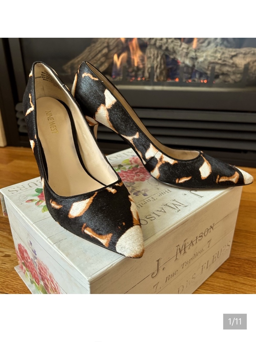 Nine West Animal Print Heels